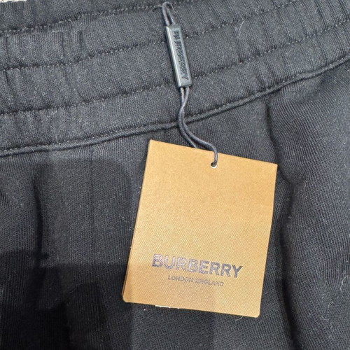 Burberry men's black shorts XL new with tag
