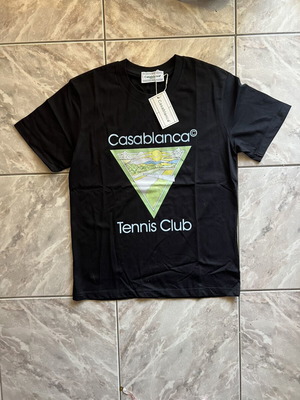 Casablanca Black T-shirt Size L New