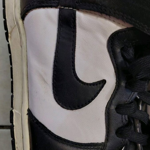 Nike Panda High women's shoes size 41 used, black and white