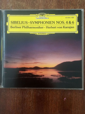 Sibelius Symphonies Nos. 4 & 6 CD used, classical
