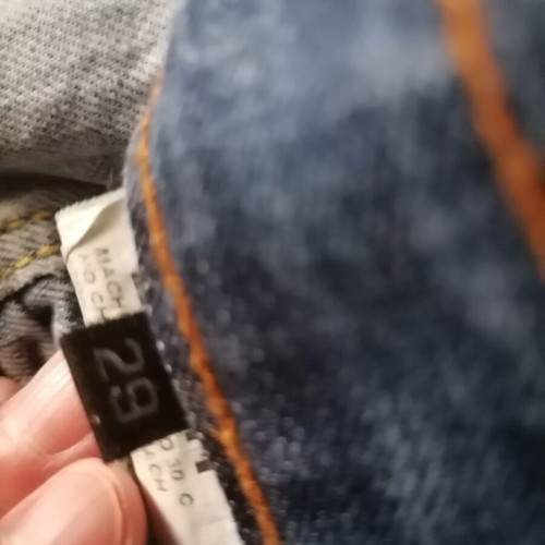Edward men's jeans used with rips, size 29