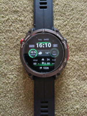 Zeblaze Stratos 4 like new smartwatch with GPS and Bluetooth