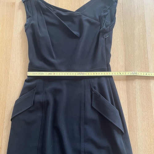 BCBG midi black dress used