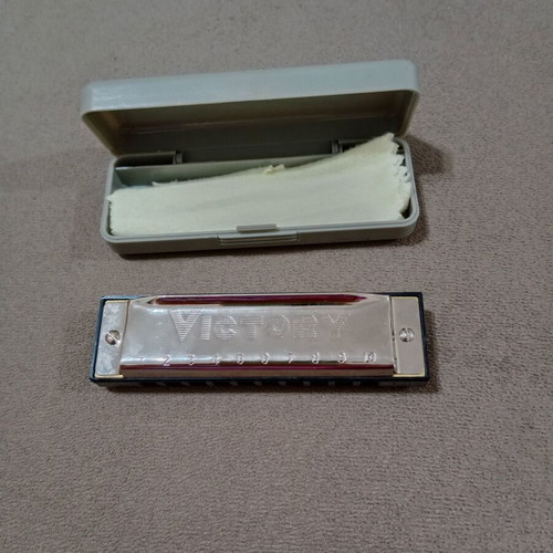 Victory Harmonica with Case like new