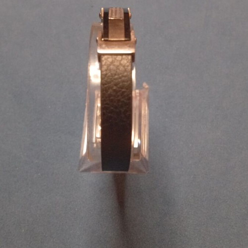 Bracelet stainless steel and leather new