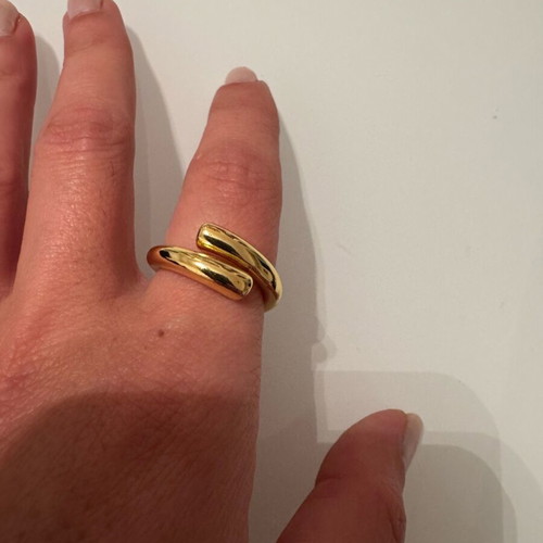 Gold faux ring new