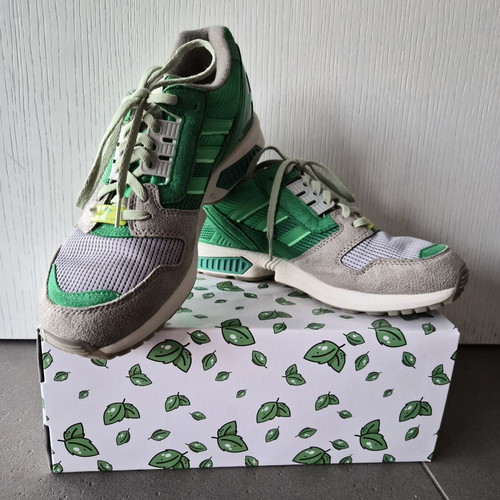 Adidas ZX 8000 Fresh Mint Tea sneakers, size 42, green