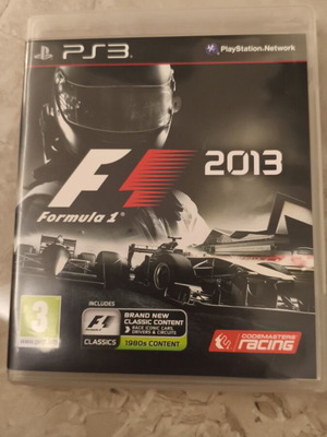 Formula 1 2013 PS3 game