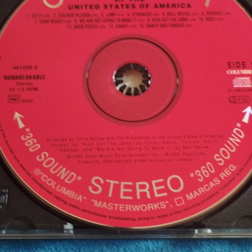 The Presidents Of The United States Of America CD album used, rock