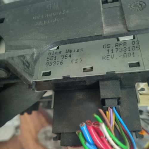 Opel ZAFIRA climate control panel 1999-2005 24420732