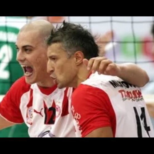 Olympiacos Volleyball Champions League Jersey like new