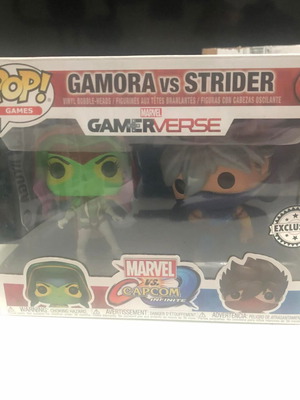 Funko Pop Marvel Gamerverse 2-Pack Gamora vs Strider like new, exclusive