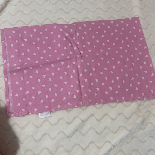 Crib sheets used, pack of 7 for girls with waterproof fitted sheet