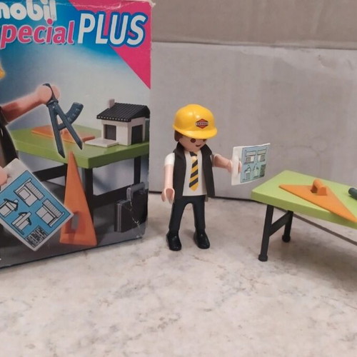 Playmobil 5294 Civil Engineer Architect with Box used