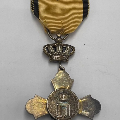 Silver Knight of the Phoenix Order Medal used, 950 silver