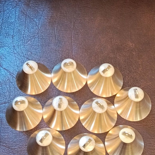 Bronze bells new, pack of 10 with strong melodic sound