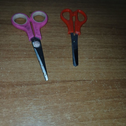 Scissors used, pack of two