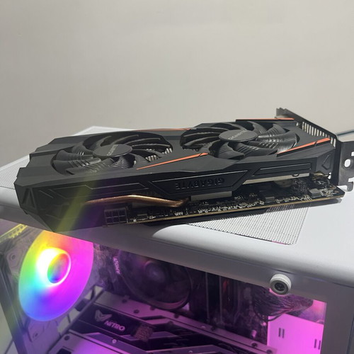 Gigabyte GeForce GTX 1060 6GB graphics card, dual fan