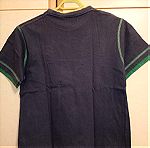  Παιδικό t-shirt σε σκούρο μπλε χρώμα με στάμπα