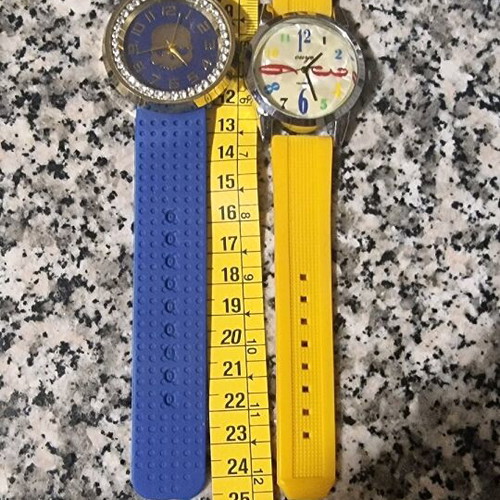 Women's watches used, white and multicolor