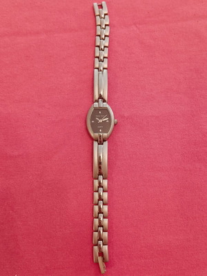 Charles Delon women's quartz watch, silver