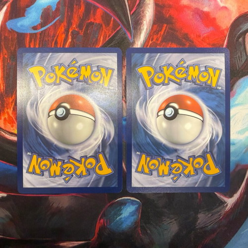 Amoonguss ex and Ruffian ex Pokemon cards, Journey Together
