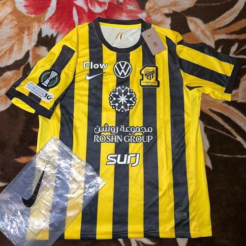 Al Ittihad 2025/2026 jersey new with Nike bag and tags