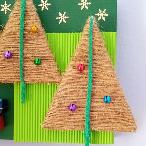 Christmas decorative frame handmade new