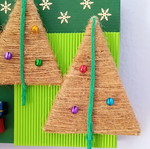 Christmas decorative frame handmade new