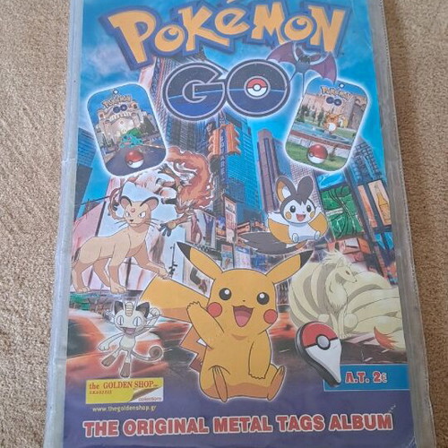 Pokemon Go 110 authentic metal tags like new