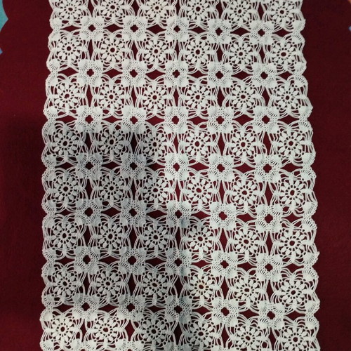 Set of 3 handmade crocheted table linens and doilies, new