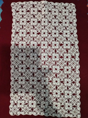 Σετ 3 χειροποίητων πλεκτών σεμέν και σεμεδάκια κεντημένα με βελονάκι, καινούργιο