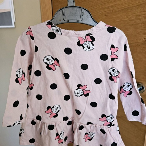 Dress 9-12 months used, cotton thin shirt