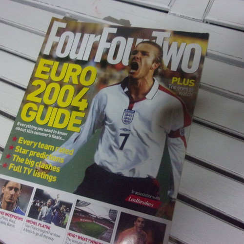 Euro 2004 Guide by 442 rare magazine