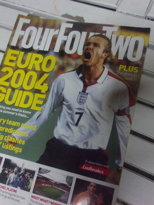 Euro 2004 Guide by 442 rare magazine