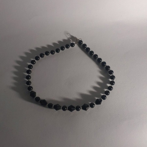 Necklace like new, alternative goth, black