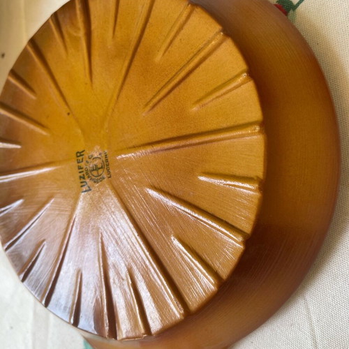 Set of 4 used vintage ceramic and porcelain ovenware