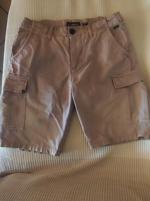 Emerson men's cargo shorts beige like new, size 30