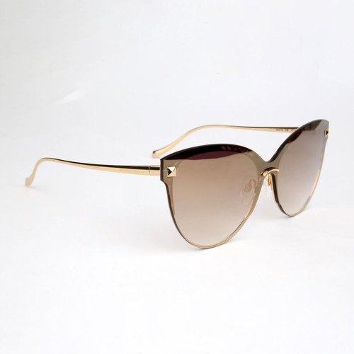 Ana Hickmann AH 3170 04A sunglasses new, brown and gold mask style