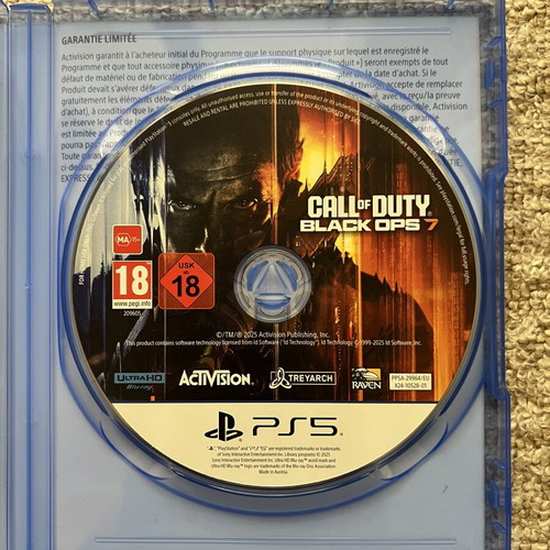 Call of Duty Black Ops 7 PS5 game