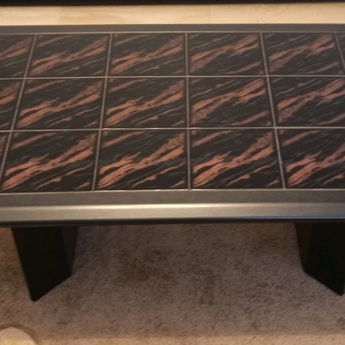 Coffee table used with tiles 135x75x46