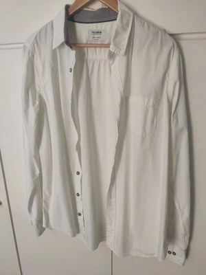 Pull & Bear shirt size L like new, white