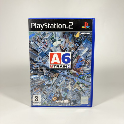 A Train 6 PlayStation 2 game used, complete with manual