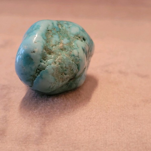 Turquoise precious stone natural from India, 25.6 gr new