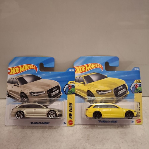 Audi RS6 Avant 17' Hot Wheels bundle new