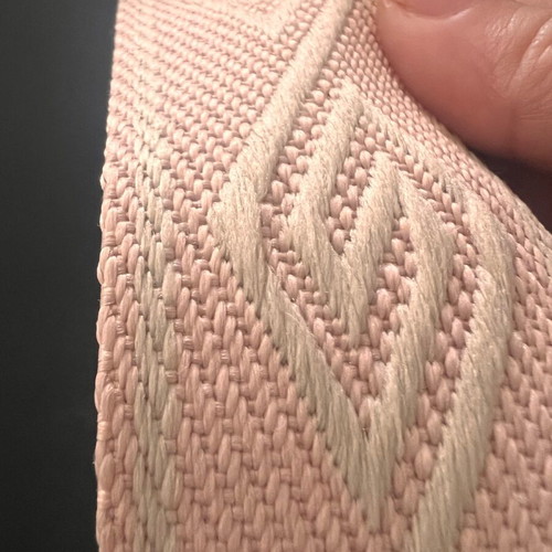 Woven strap with leather new for bags