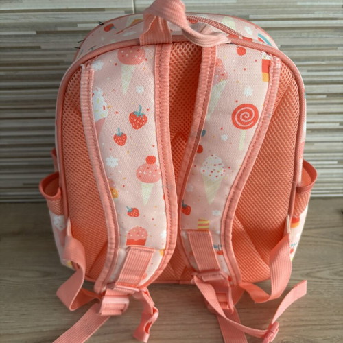 A Little Lovely school backpack with ice-cream design