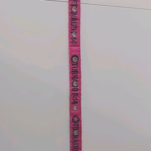 Tornado F-14 vintage belt pink used