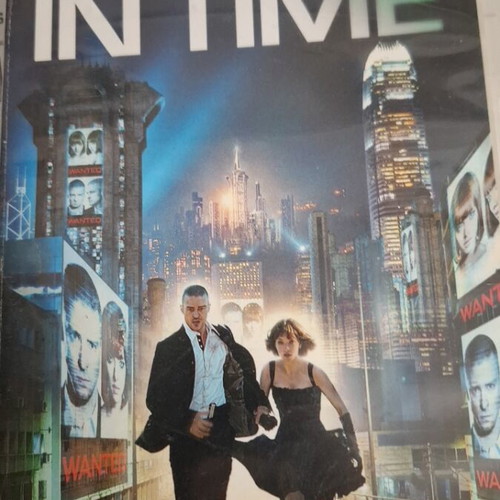 In Time DVD used, action sci-fi thriller with subtitles