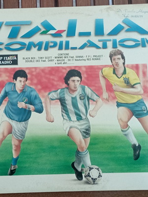 Βινύλιο Italia Compilation LP σαν καινούργιο, ηλεκτρονική house μουσική